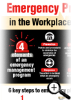 Emergency Preparedness in the Workplace Infographic