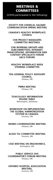 Meetings and Committees