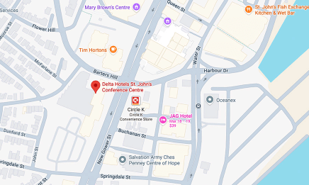 Venue location on Google map