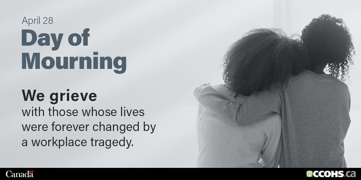 Day of Mourning image with two people