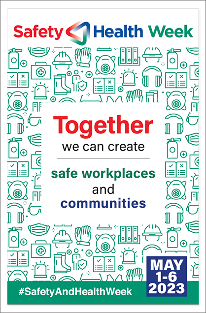 Preview first Safety and Health Week poster