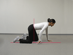 Figure 6C - Return your arm and leg to the floor