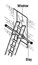 Attaching Ladder Stay