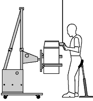 Figure 1a - Jigs and vices hold work objects at the right height and position