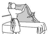 Figure 1a - Making beds