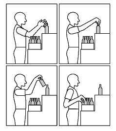 Figure 7 - Packing bottles