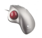 Mouse with trackball