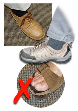 Figure 5 - Select proper footwear
