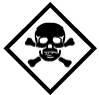 Poison Hazard Symbol - Warning Poison
