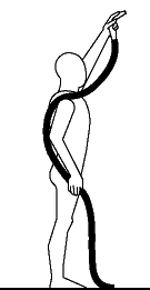 Figure 2 - Reaching above shoulder level