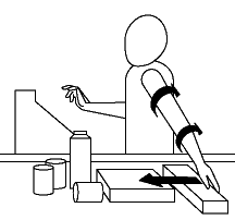Figure 3 - Reaching behind the body