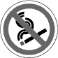 No smoking sign