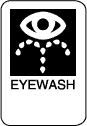 Eyewash sign