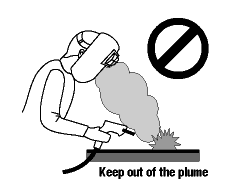 Keep out of the plume