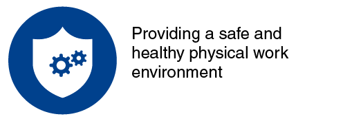 Providing a safe and healthy physical work environment