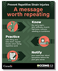 Prevent the Pain of Repetitive Strain Injuries
