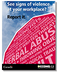 See Signs of Violence at Your Workplace?