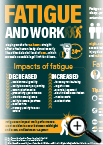 Fatigue and Work Infographic