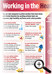 Working in the Heat Infographic