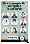 Respectful Workplace: Mask or No Mask