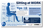 Sitting at Work Infographic