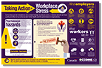 Taking Action on Workplace Stress Infographic