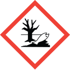 Environmental hazard pictogram.
