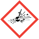 Exploding bomb pictogram.